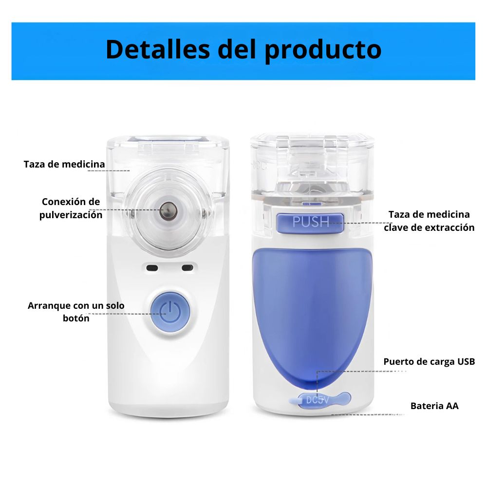 NEBULIZADOR AIRGO Portátíl
