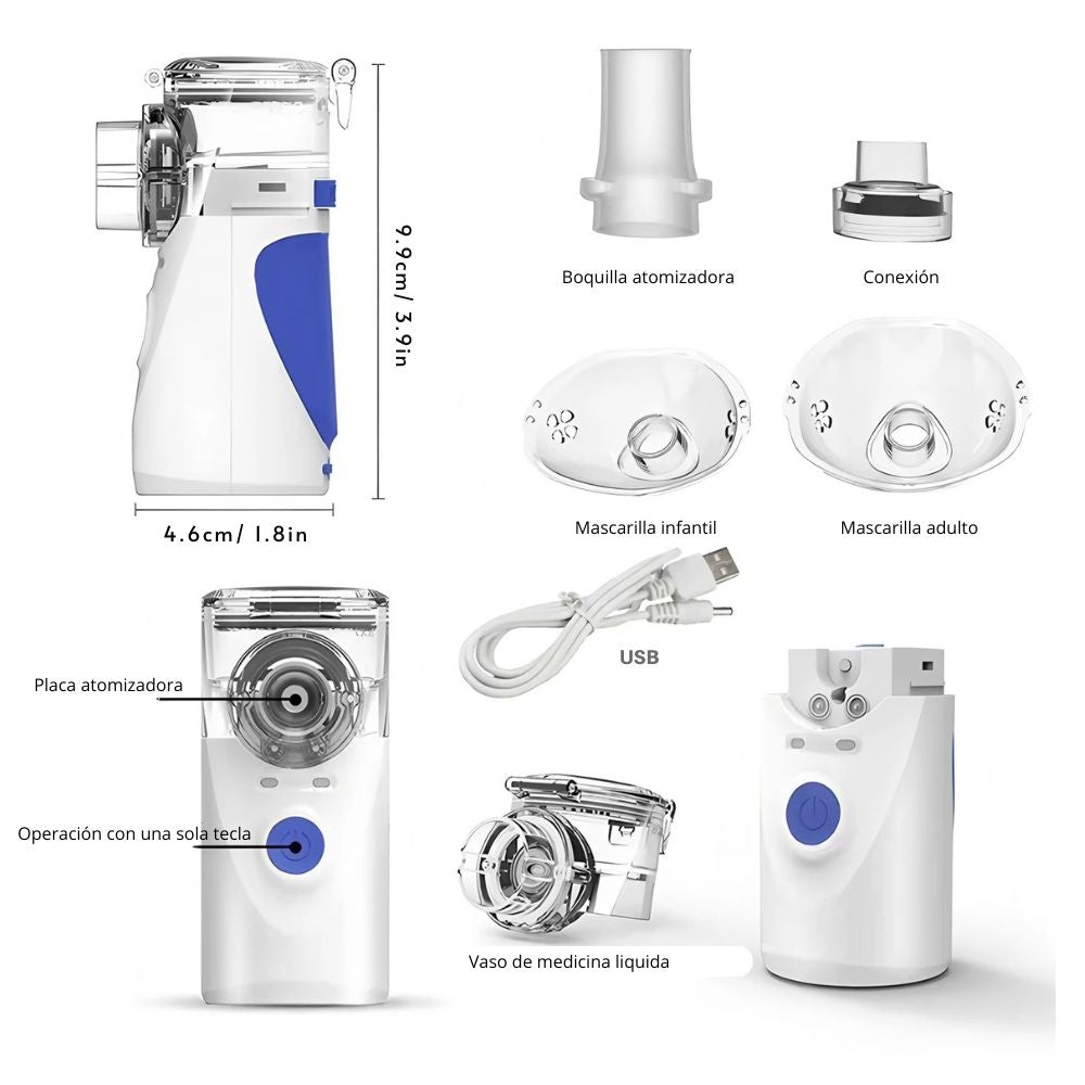 NEBULIZADOR AIRGO Portátíl