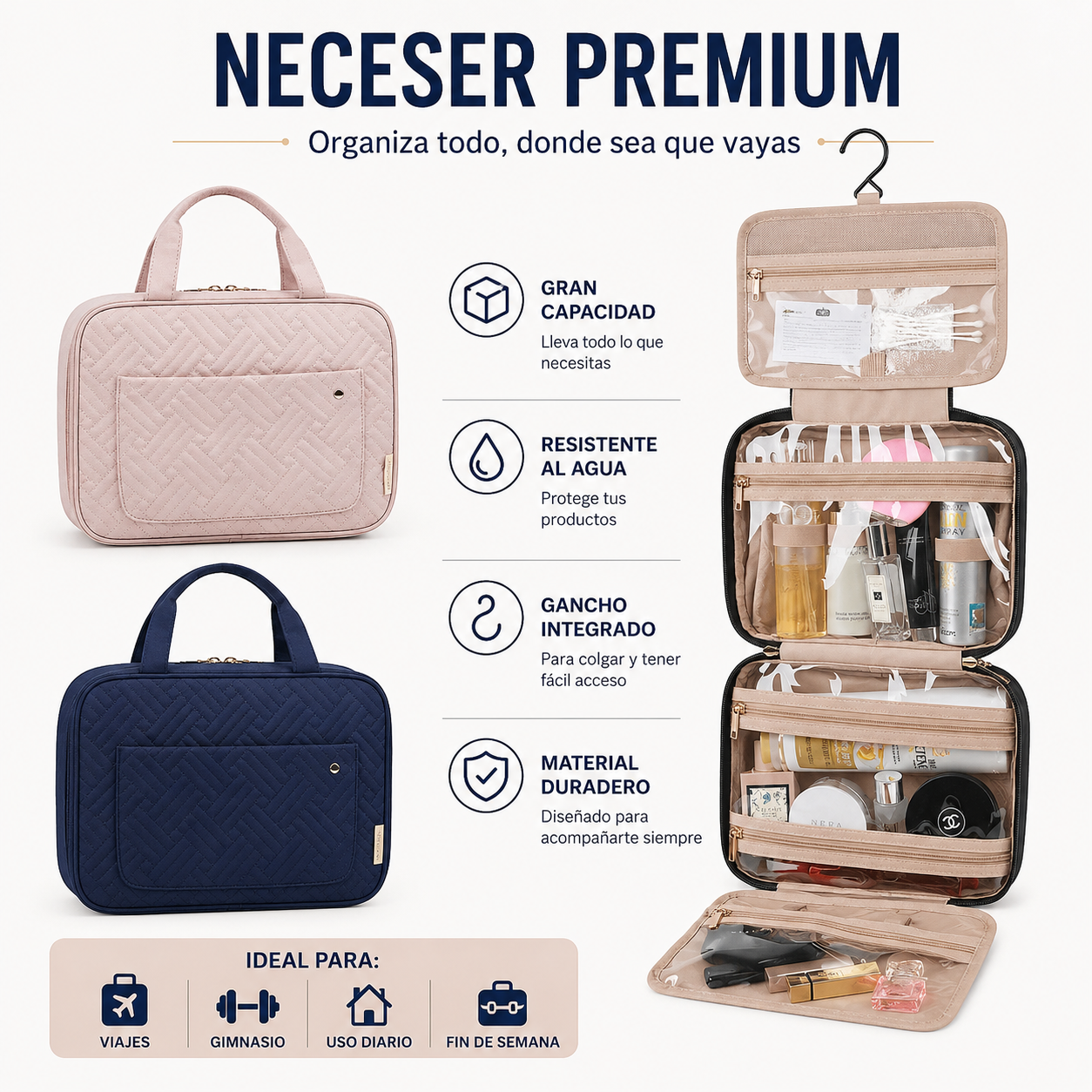 Neceser Premium Viajera Chic