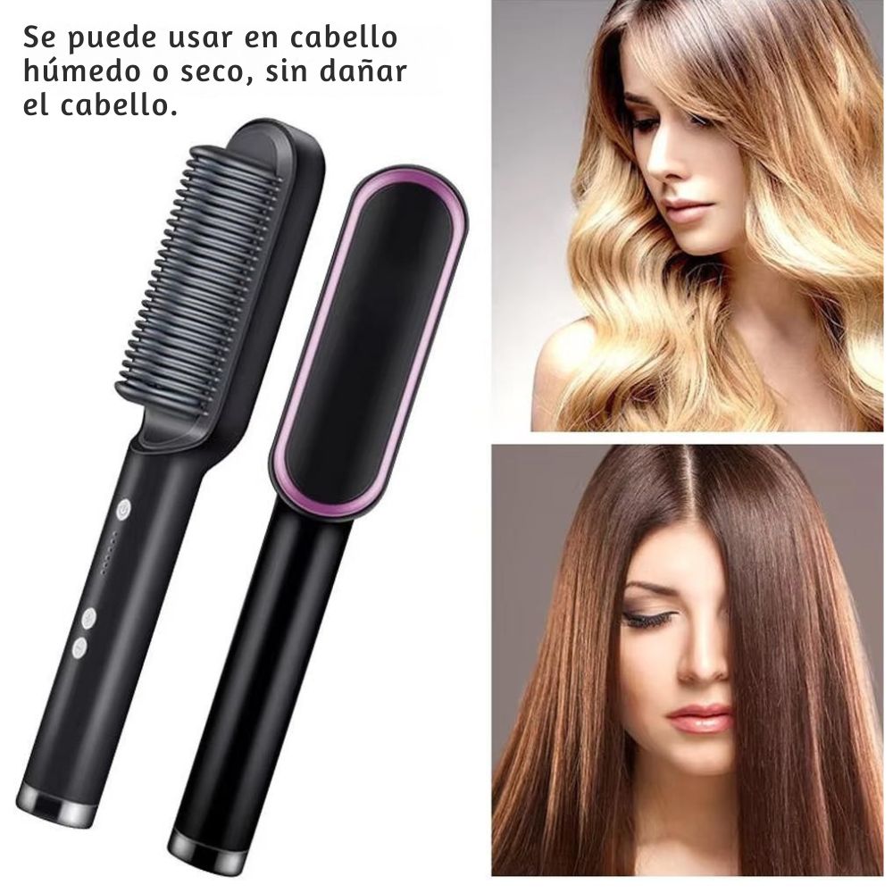 LISSGO CEPILLO ALISADOR + Depilador Facial