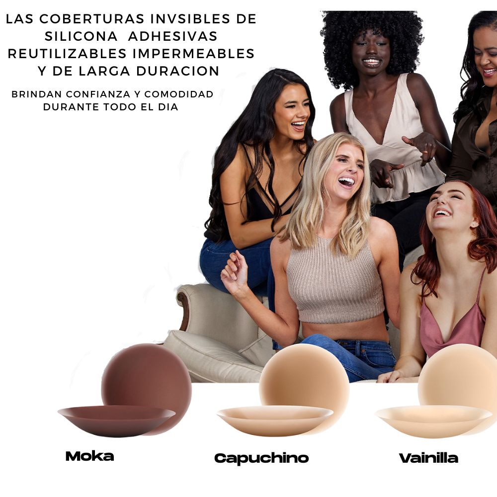 BellCover Adhesivos naturales sin sostén