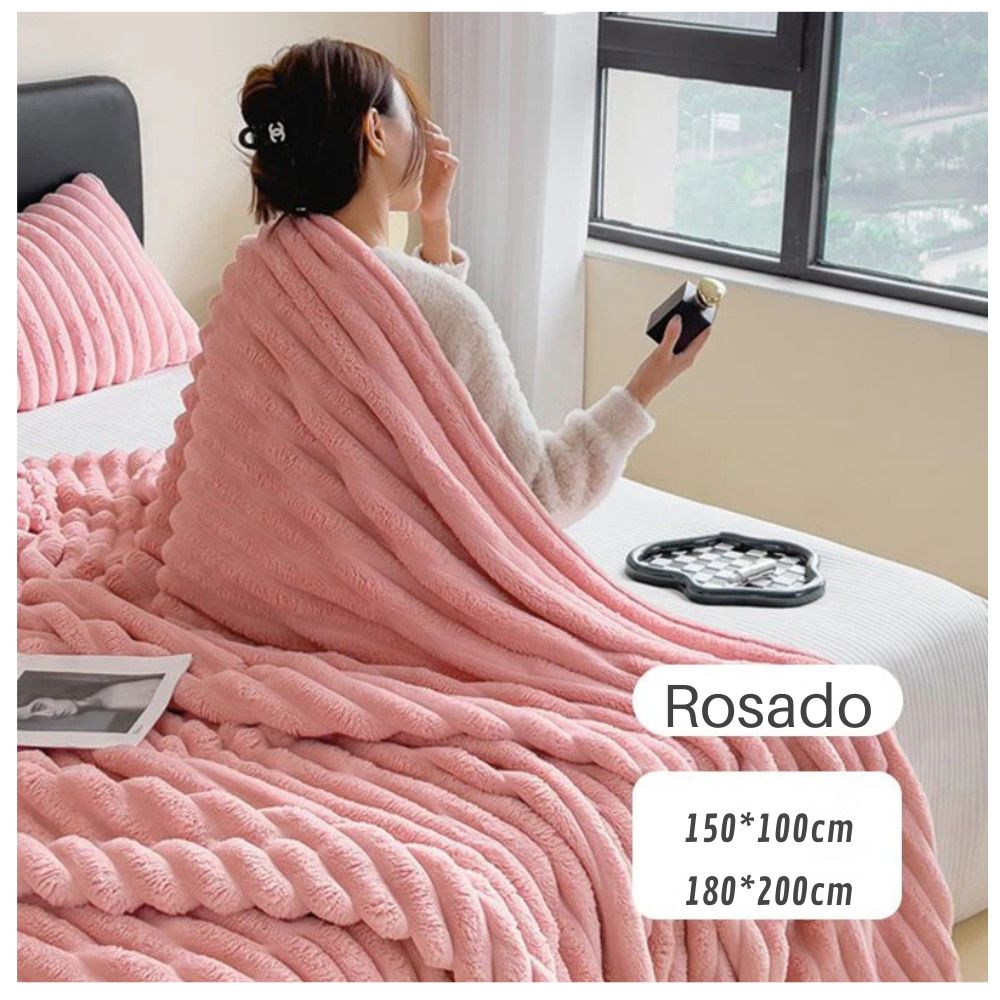 MANTA POLAR FELPA DE CONEJO