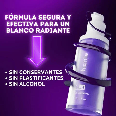 HISMILE CREMA BLANQUEADORA DENTAL V34