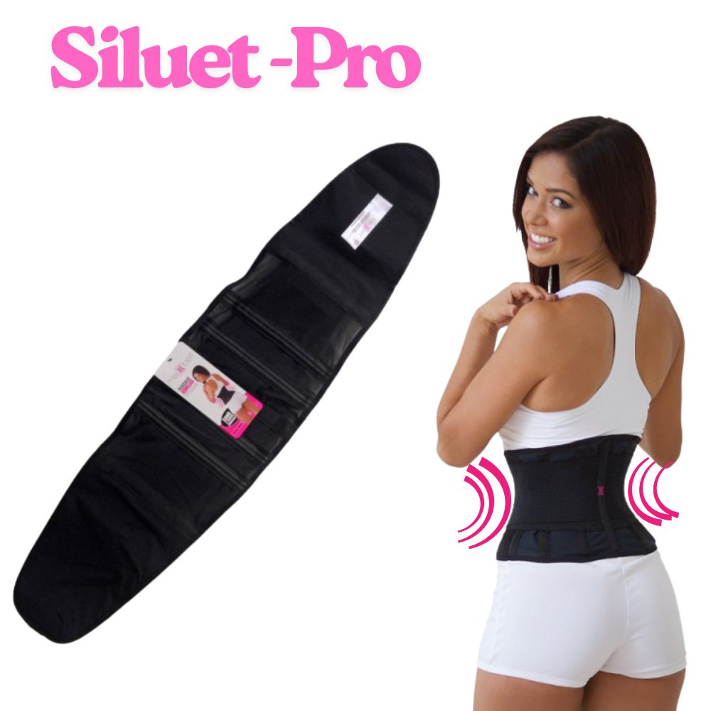 FAJA SILUET PRO cinturilla ajustable reloj de arena