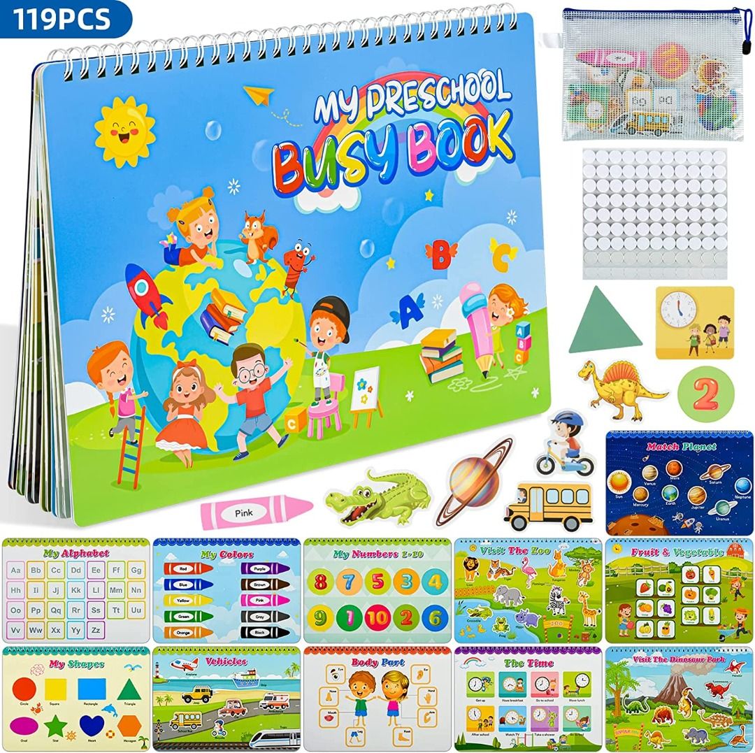 🤩Kit de Aprendizaje Didáctico  Multifuncional 👧👦