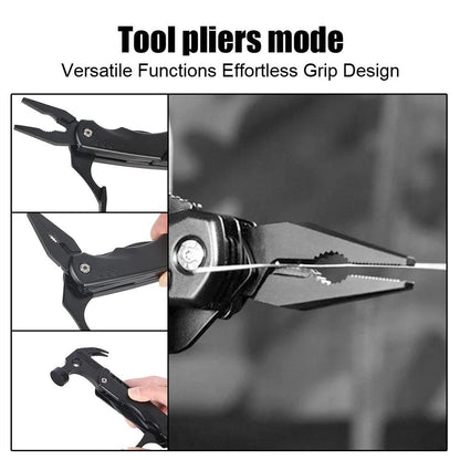 MultiTool Martillo Multifuncional 14 en 1 de Acero Inoxidable, prepárate para cualquier tarea
