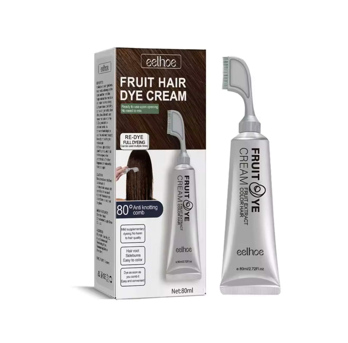 Tinte de extractos vegetales, cobertura natural de canas