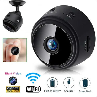 SMART EYE Mini Camara Espia  con Wifi y grabación HD