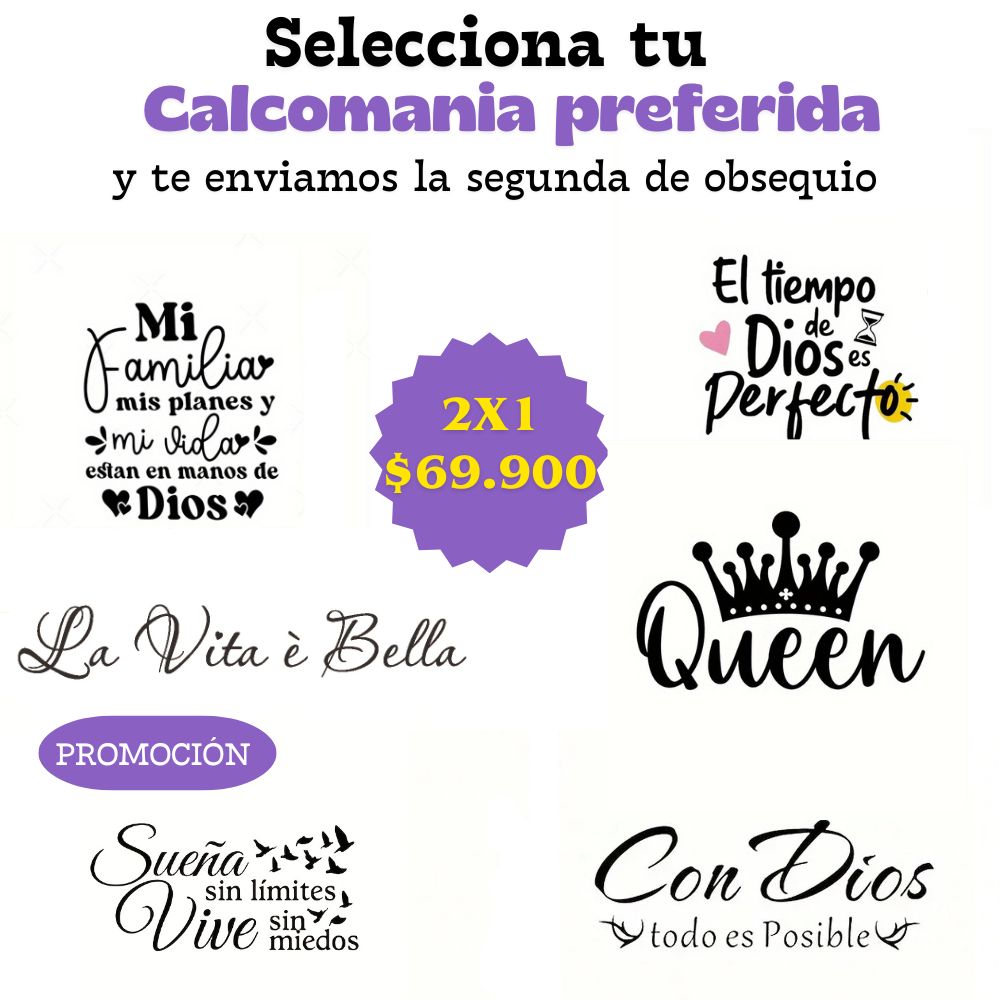 Adhesivos con diseño.