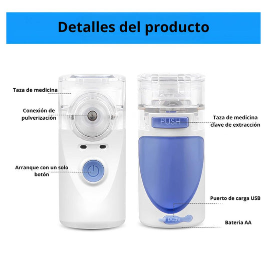 NEBULIZADOR AIRGO  Portátíl