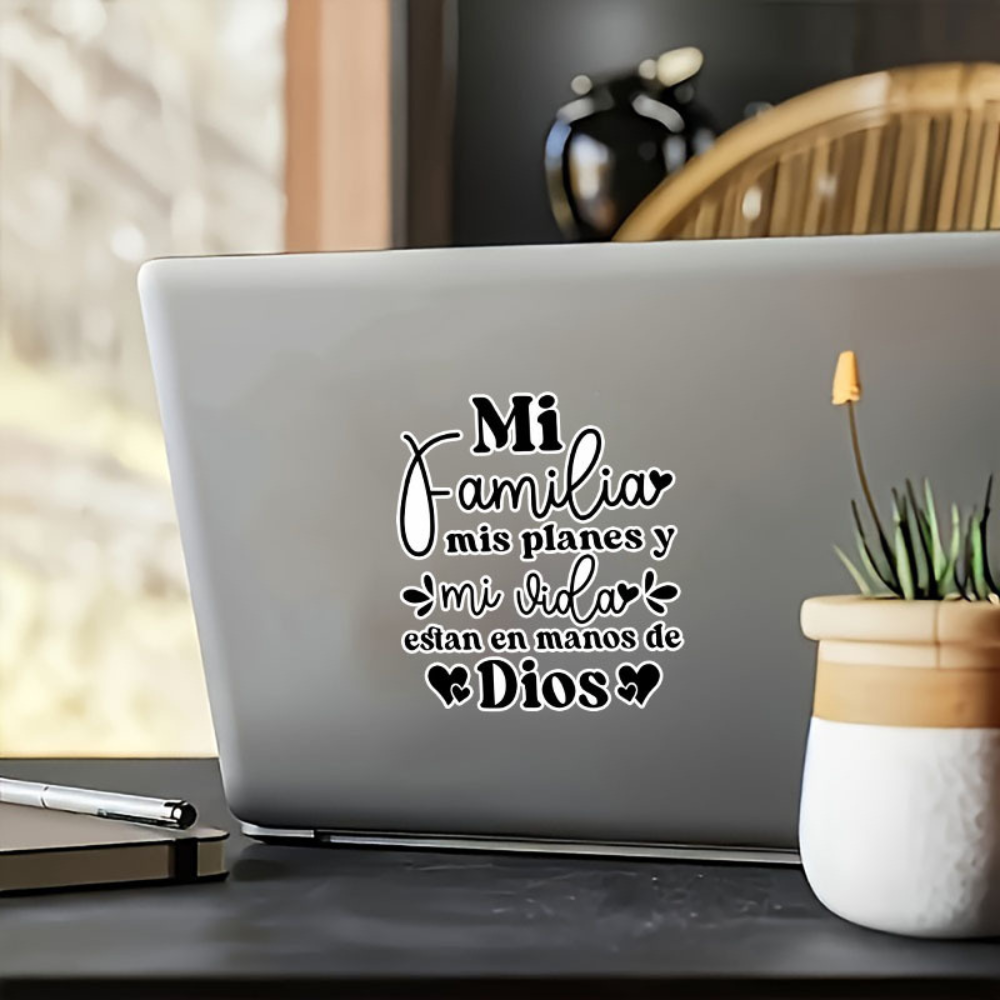 Adhesivos con diseño.
