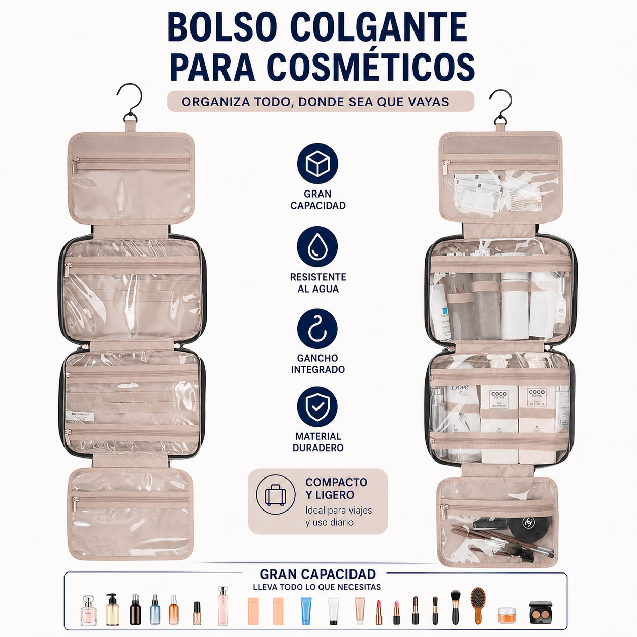 Neceser Premium Viajera Chic
