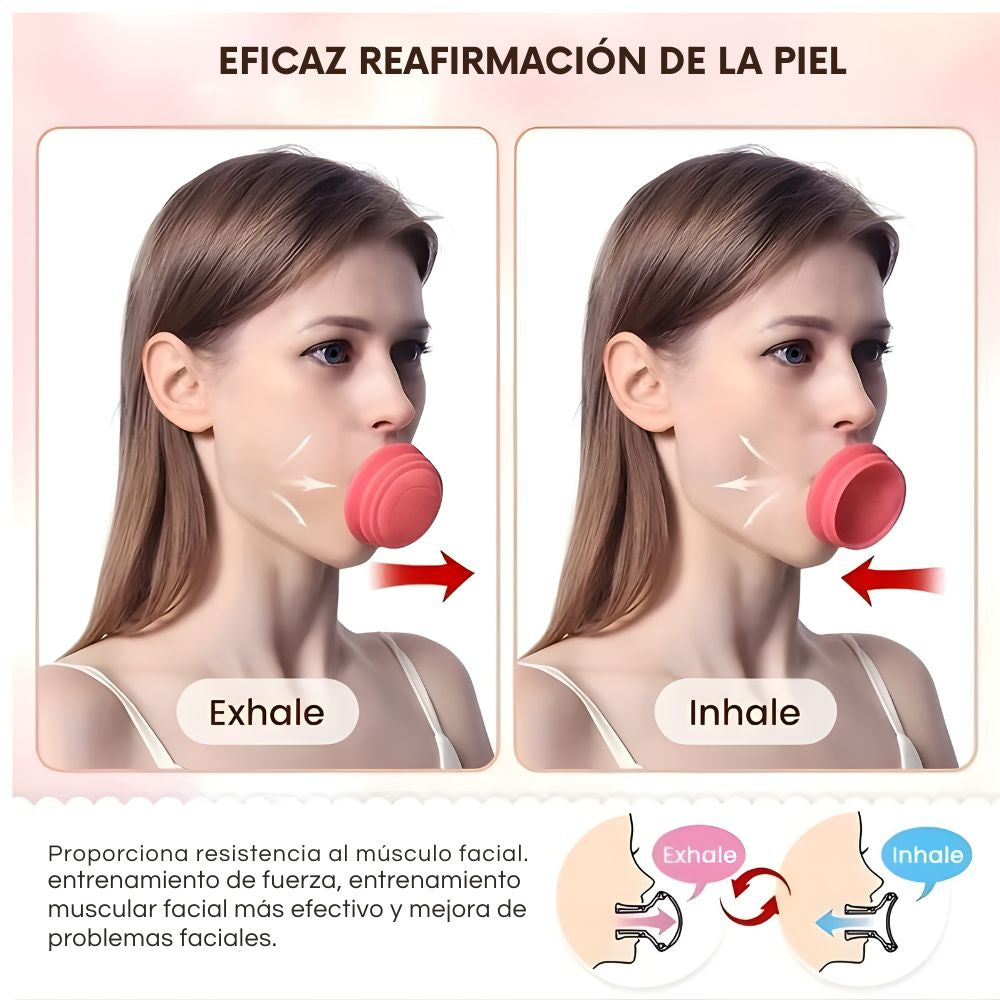 Cepillo facial para drenaje linfático