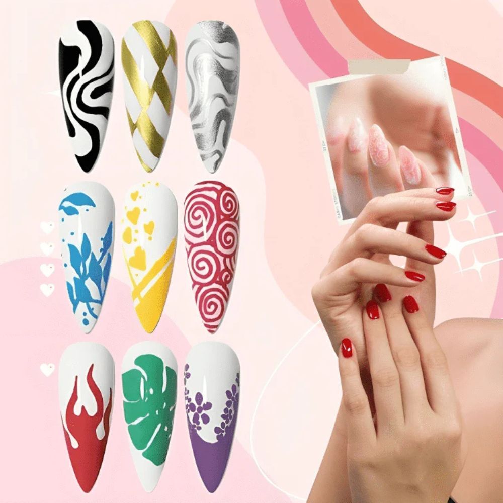 ColorARTE - Kit 12 bolígrafos para pintar uñas