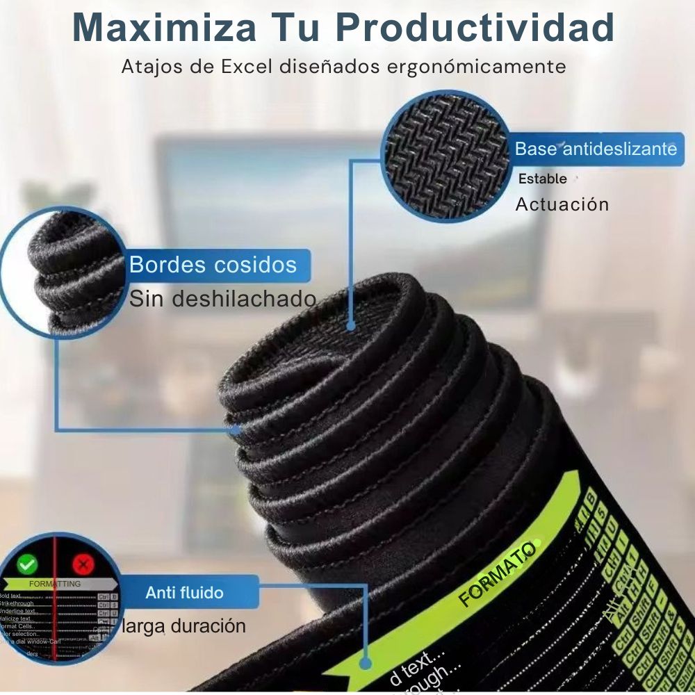 Hoja de trucos de Excel con 231 atajos y fórmulas.