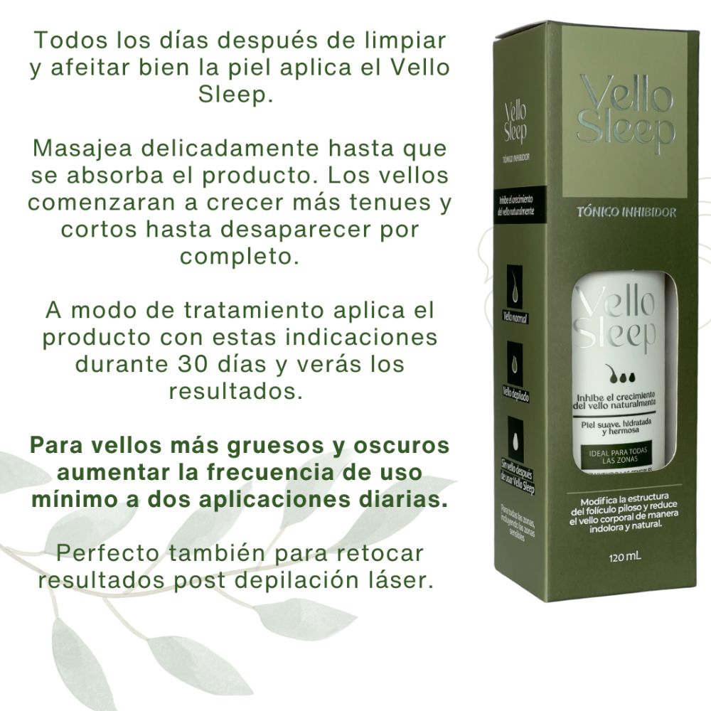 Inhibidor Tónico Sleep Vellos