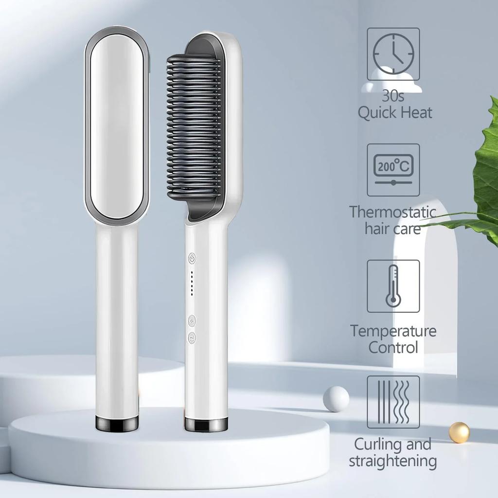LISSGO  CEPILLO ALISADOR + Depilador Facial