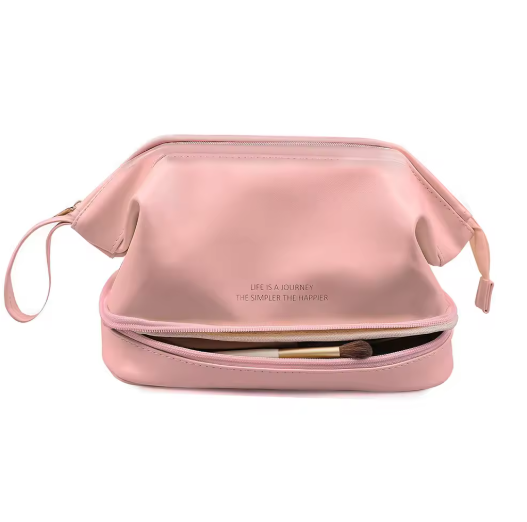 DuoChic Bag Cosmetiquera de doble espacio.