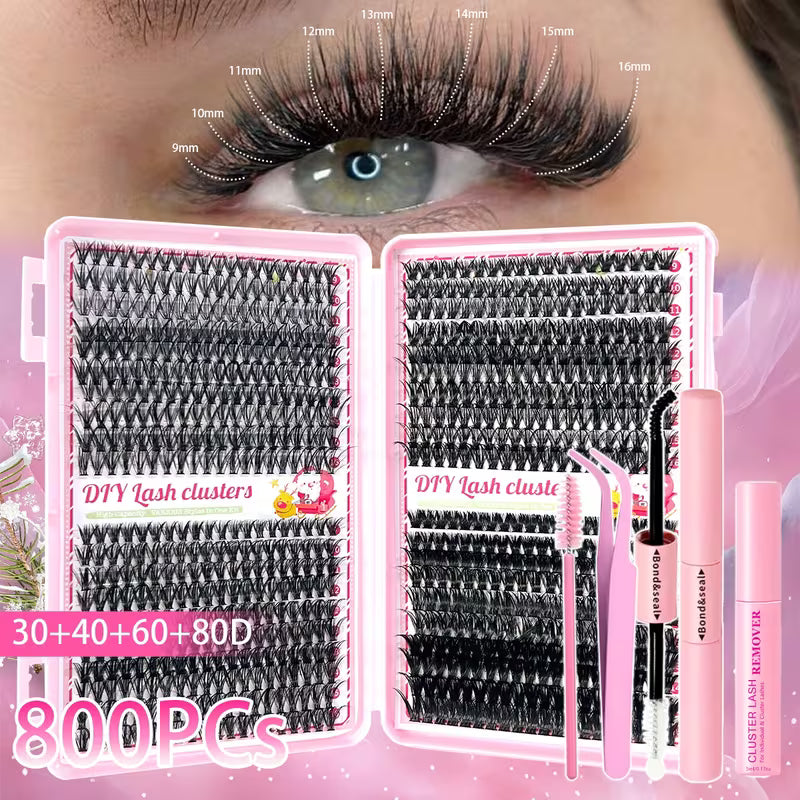 Lash Queen Kit de pestañas de 800 ptos