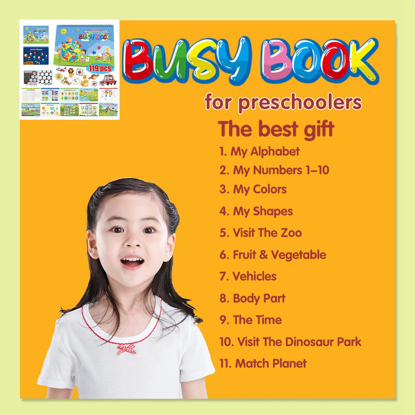 🤩Kit de Aprendizaje Didáctico  Multifuncional 👧👦