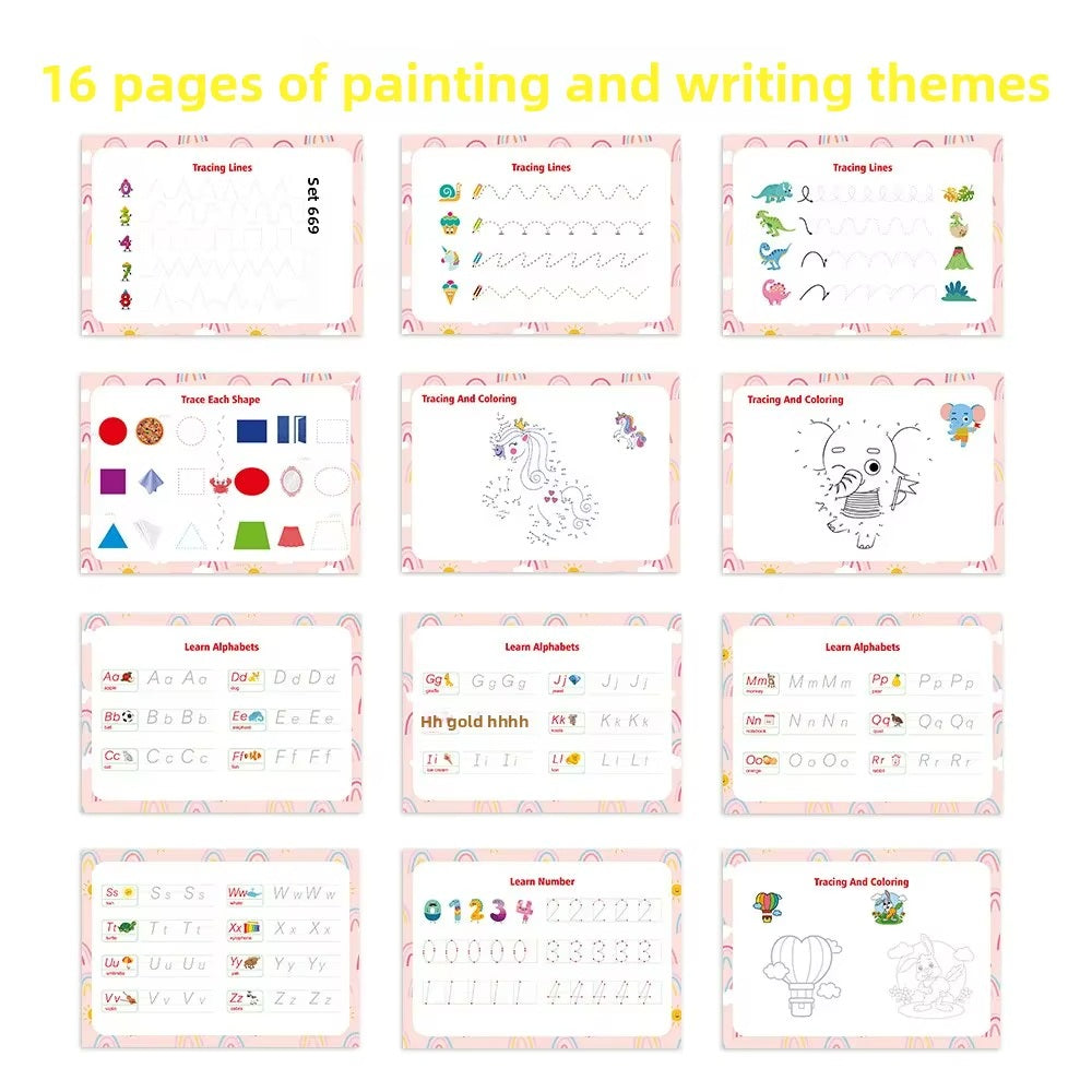 🤩Kit de Aprendizaje Didáctico  Multifuncional 👧👦