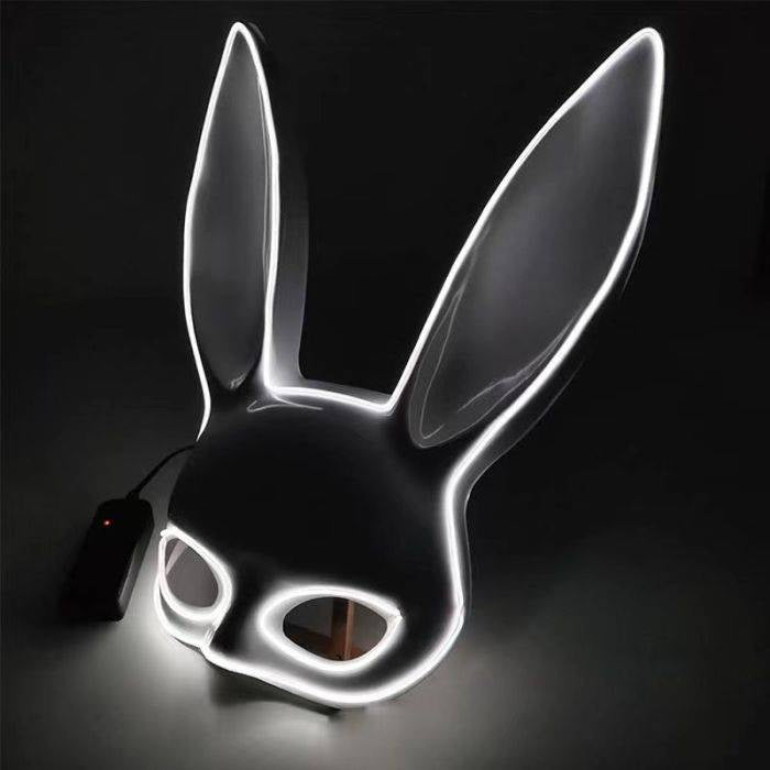 MASCARA BUNNY   con luz led