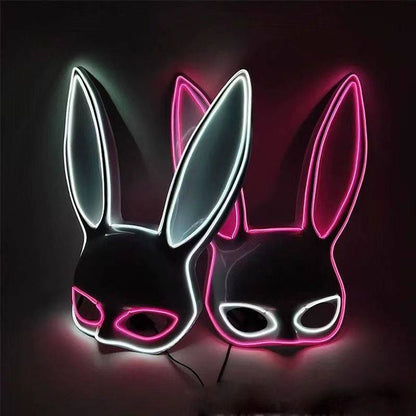 MASCARA BUNNY   con luz led